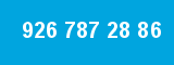 926 787 28 86 926 787 28 86